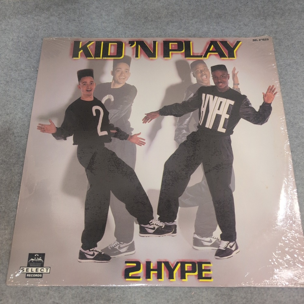 Kid 'N Play 2 Hype Vinyl LP 1988‎ Select Records SEL 21628 Hip Hop Album